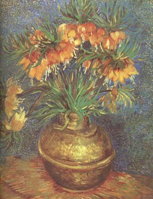 Vincent Van Gogh Fritillaries in a Copper Vase (nn04) china oil painting image